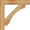 Ekena Millwork Imperial Block Rough Sawn Bracket w/ Offset Brace, Western Red Cedar, 8"W x 42"D x 42"H BKT0806X42X42IMP05RWR - alternate 2